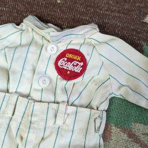 コカコーラ【Buddy Lee Doll】 50s Coca-Cola Uniform 50年代 バディー リー ドール ワーク シャツ パンツ ヘリンボーン ビンテージ 40s60sの画像3