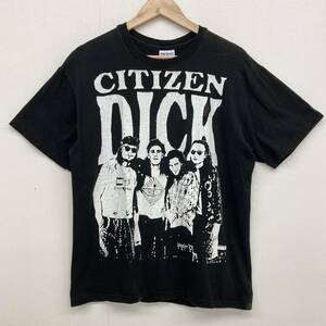 92年 CITIZEN DICK VINTAGE Tシャツ ブラック USA製 Hanes Lサイズ SINGLES PEARL JAM パールジャム ビンテージ ムービー バンT 3030465