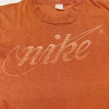 70s NIKE SPRUCE VINTAGE ロゴ スウォッシュ オレンジ ナイキ スプルース 半袖 Tee ビンテージ 3070415_画像6