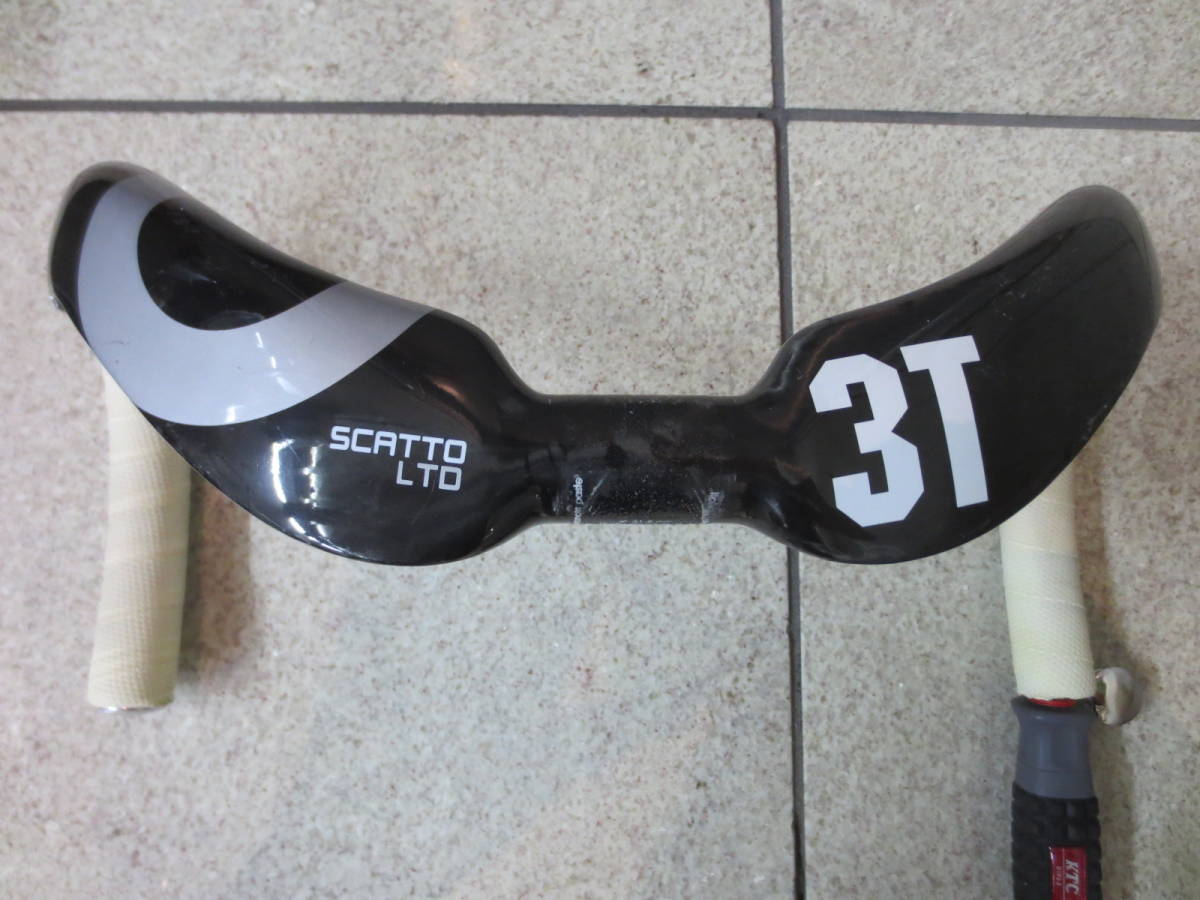 美品 3T SCATTO LTD 350mm ドロップハンドル-