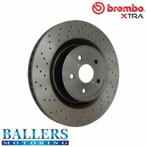 アウディ A4 B6 2.4 フロント用 2001.12～2005.02 キャリパーATE製 brembo エクストラ ブレーキローター ブレンボ 8EBDV 09.8690.1X_画像2