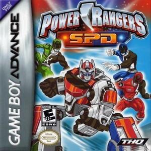  Power Ranger Power Rangers: S.P.D.* overseas edition GBA Nintendo DS nintendo Squadron thing * japanese GBA/DS also possible to play!