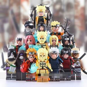 【レゴ互換】 ミニフィグ LEGO　ナルト NARUTO 人形 フィギュア16体 セット