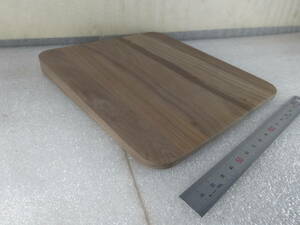 ウォーナット製　木製マウスパッド　【№F-29】