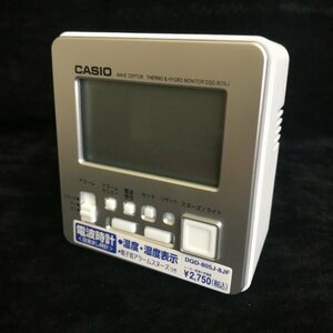 ☆美品☆ CASIO(カシオ) デジタル 電波時計 目覚まし時計 DQD-805J-8JF シルバー 78 00212