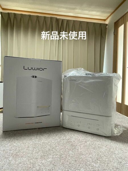 加湿器 卓上 除菌加湿器 第二代 Luwior 電解水除菌 超音波加湿器 大容量 4L