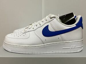 新品未使用 NIKE AIR FORCE 1 '07 LOW DM2845-100 US9.5 27.5cm WHITE/GAME ROYAL ナイキ エアフォース1 ホワイト ブルー 白 青 AF1