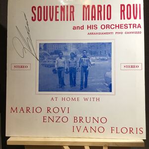 LP★イタリア盤 SOUVENIR MARIO ROVI SINGER ENZO BRUNO IVANO FLORIS arrangiamenti piano cannizzo 320 33 ラテン