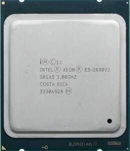 2 piece set Intel Xeon E5-2690 v2 SR1A5 10C 3GHz 25MB 130W LGA2011 DDR3-1866 domestic departure 