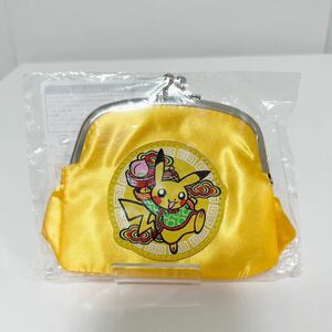 Pokmon ポケモン がま口ポーチ ピカチュウ飯店 ピカチュウ&コジョフー 未使用