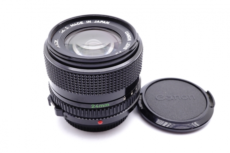 ☆美品☆ Canon New FD 24mm F2.8 Lens キヤノンレンズ完動キレイ◇847