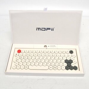 【未使用品】Mofii Phoenix 有線/bluetooth ワイヤレスキーボード SK-658BTW 充電式 [S206315]