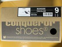 ★☆ コンカラー シューズ バンジー 646 conqueror shoes BUNGEE メンズ スニーカー トリコロール ホワイト ☆★_画像7