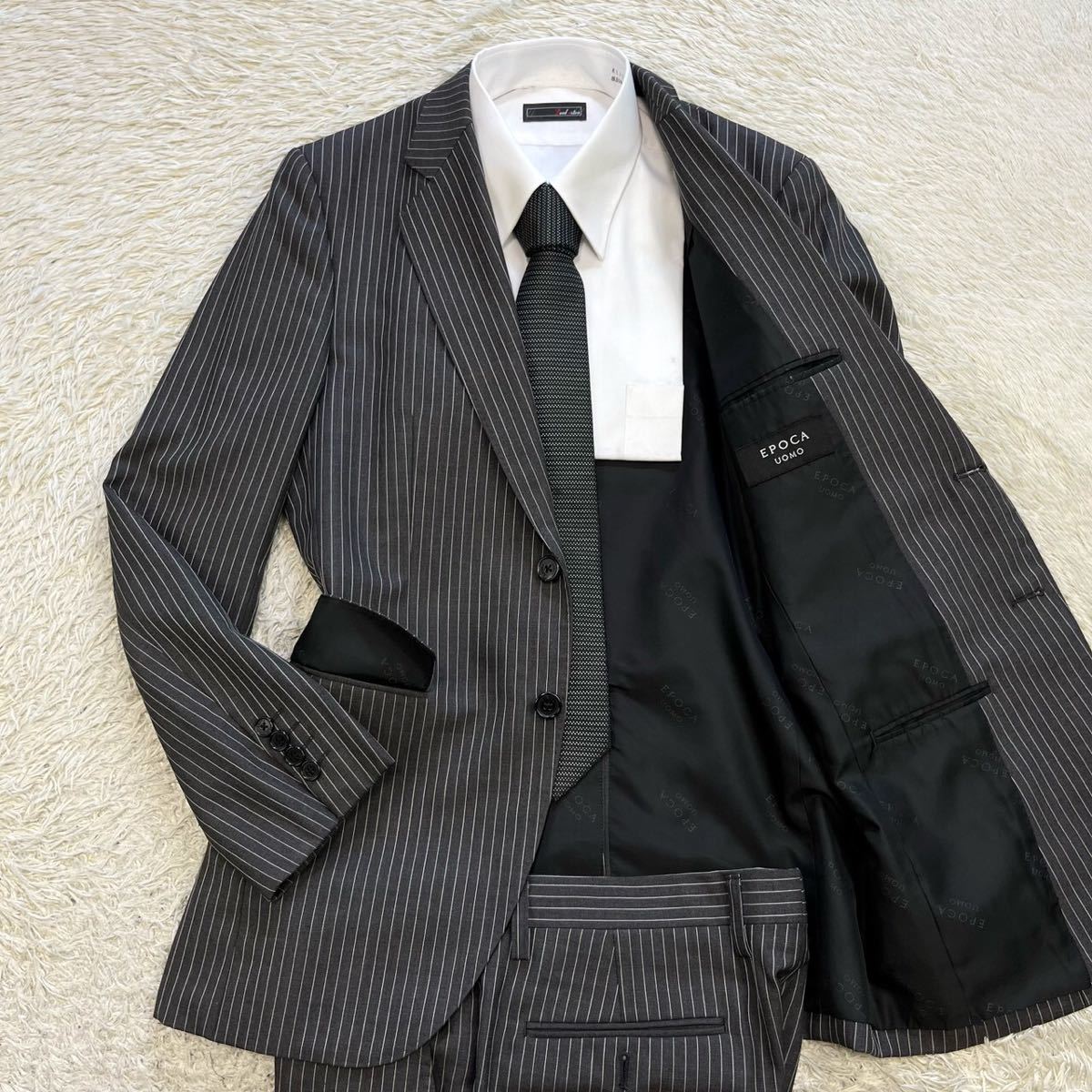 ヤフオク! -「uomo」(Mサイズ) (シングルスーツ)の落札相場・落札価格