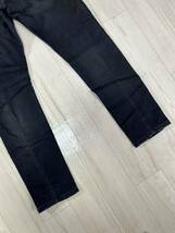 即決 ブラックコーティング JoggJeans DIESEL KROOLEY 084JB ディーゼル クルーリー W32_画像8