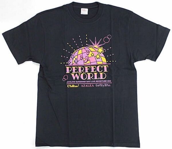  PERFECT WORLD Tシャツ グレー フリーサイズ 「LOVELIVE! SUNSHINE!! 