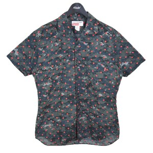 シュプリーム×コムデギャルソンシャツ Supreme×COMME des GARCONS SHIRT LOOP COLLAR SHIRT オープンカラーシャツ 2013SS 8066000227825