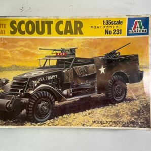 【M3A1 スカウトカー】ITALERI＊未使用＊no231＊プラモデルの画像1