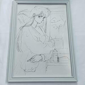 きまぐれオレンジロード イラスト 額装品 A4サイズ ポスター風 インテリア まつもと泉 オレンジロード 鮎川まどか ④