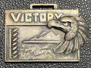 戦前 山形県体育協会 メダル 鷲意匠 鳥類 鷲 徽章 アールデコ バッジ バッチ 勲章