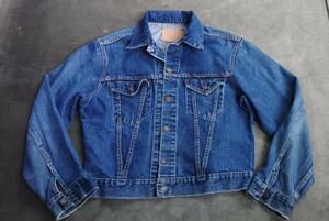 濃紺！60s 557 サード　44サイズ　LEVI'S リーバイス　ビッグサイズ　均等V XX ヴィンテージ　デニムジャケット　ビッグE　3rd　bigE 