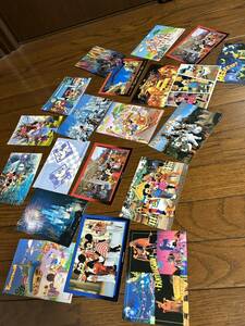 TDR 東京ディズニーランド　入手困難２０枚ポストカード　3Dとびだす絵４枚いりディズニー