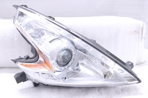 38-1134★美品★HID Z34 フェアレディZ★右ヘッドライト KOITO 100-63055 打刻:Q ユニット メッキ 純正★日産 (UK)