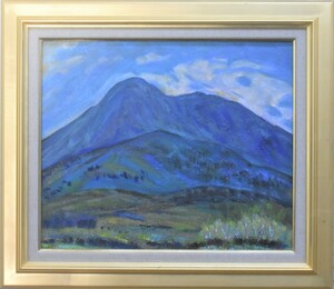 Art hand Auction كونيمياما هو جبل مشهور ذو ألوان جميلة! شيشيرو تاكاهاشي رقم 8 كونيميياما [معرض ماساميتسو], تلوين, طلاء زيتي, طبيعة, رسم مناظر طبيعية