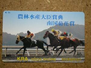 U2335・高知県競馬組合　南国菊花賞　テレカ