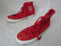 CONVERSE ALLSTAR W BJ R HI（コンバース オールスターW BJ R ハイ）（1CK080）　レッド 赤赤 ナイロンベース　　25.5㎝　US7　ok2308B_画像2