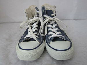 CONVERSE ALLSTAR HI（コンバース オールスターハイ）（M9622） 紺 ネイビー キャンバス　　24.5㎝　US5.5　　ok2308D