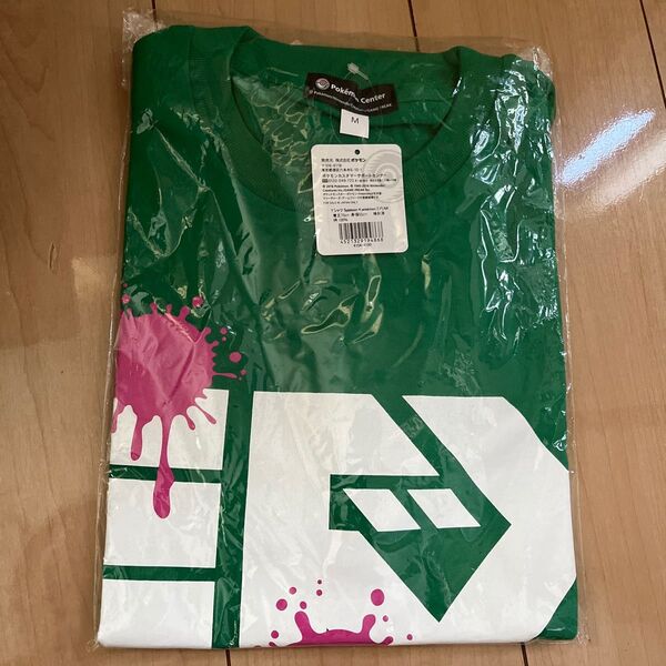 【激レア/新品未開封】ポケモン×スプラトゥーン コラボTシャツ Mサイズ ミドリ/フシギバナ