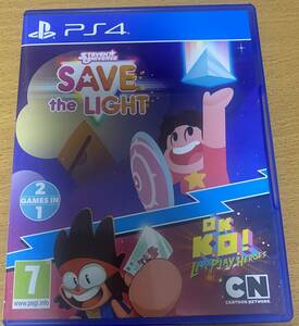 ★PS4★海外版・欧州版★ Stephen Universe: Save the Light & OK K.O.! Let's Play Heroes 中古