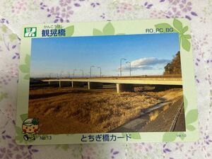 橋カード　栃木県小山市　観晃橋　