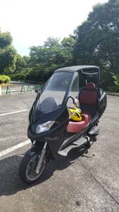 adiva ad250 アディバ　通勤通学にベストの選択。格納屋根付き。部品どり予備車付