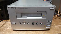 ジャンク　ONKYO■INTECシリーズステレオカセットデッキ■K-501A_画像1