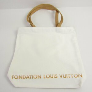 未使用 LOUIS VUITTON ルイ・ヴィトン FONDTION フォンダシオン ルイ・ヴィトン トートバッグ ▼SB4841