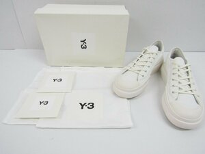 Y-3 × adidas AJATU COURT LOW ”CORE WHITE/BLACK”/HR1929 SIZE:26.5cm アディダス 靴 ≡SH6690