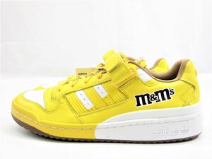 adidas アディダス Forum Low M&M's Yellow GY1179 SIZE:US9 27.0cm メンズ スニーカー 靴 □UT10131