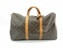 LOUIS VUITTON ルイ・ヴィトン キーポル 50 ハンドバッグ M41426 ボストンバッグ モノグラム ∠UP3657_画像1