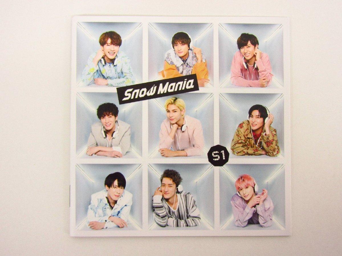 Snow Man / Snow Mania S1 初回盤B (CD+DVD) ○A5530 | JChere雅虎拍卖代购