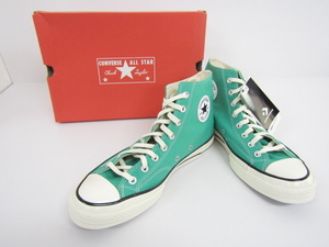 美品 CONVERSE CHUCK 70 HI COURT GREEN / 170089C / SIZE:9 メンズ 靴 スニーカー ⊥SH6712