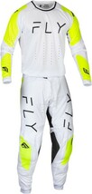 L/34インチ MXウエア上下セット FLY 24 EVOLUTION DST ホワイト/ハイビス ジャージ＆パンツ モトクロス 正規輸入品 WESTWOODMX_画像1