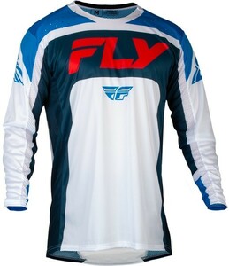 Lサイズ MXジャージ FLY 24 LITE レッド/ホワイト/ネイビー　バイク モトクロス　正規輸入品　WESTWOODMX