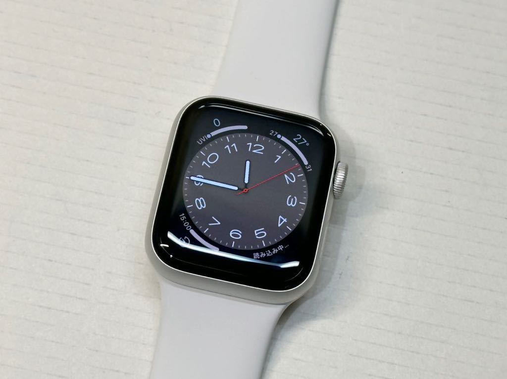 Apple watch SE 第2世代 GPSモデル 44ミリ バンド白|PayPayフリマ