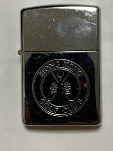 本体のみ　1992年　香港HONG KONG　GOLF CLUB　ZIPPO　未使用　難あり