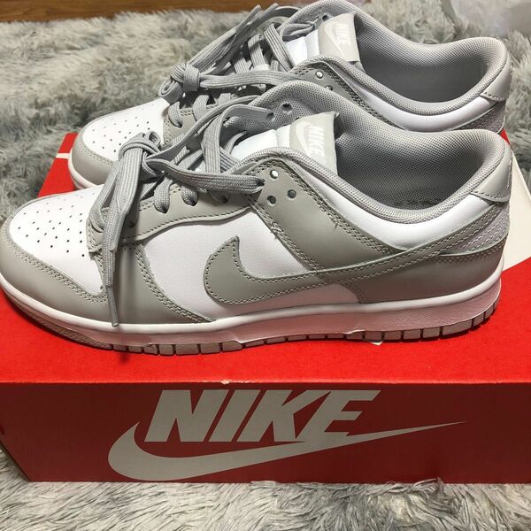 Nike Dunk Low Grey Fog タグ無し　箱あり　未使用品　27.5