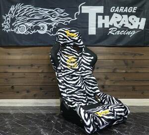 THRASH Racing スラッシュレーシング　ストリートスペック α　（アルファ）　フルバケ　ゼブラ　シマウマ　FRPモデル　新品
