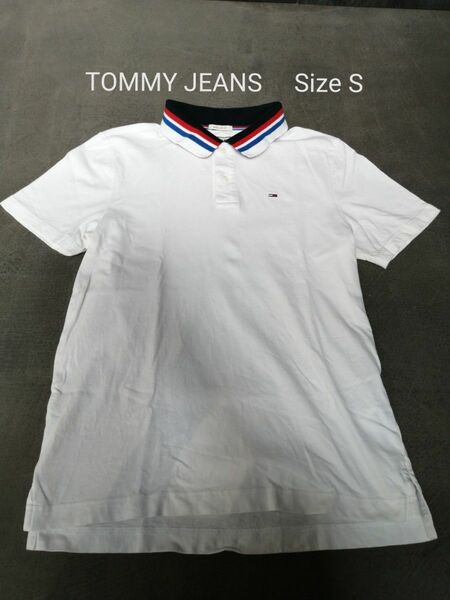 TOMMY JEANS トミージーンズ　半袖ポロシャツ　メンズS