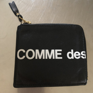 コムデギャルソン Comme des Garcons ロゴ L字型財布 コインケース 